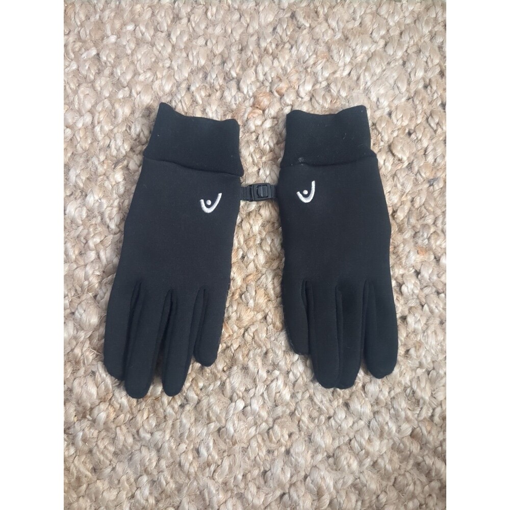Head Unisex LG Touchscreen Stretch Fleece Running Gloves Black